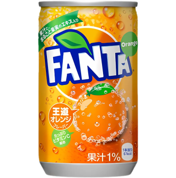 FANTA - Orange Cans Japan 160ml